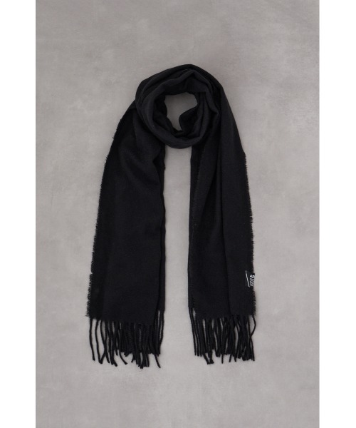 AZUL by moussy(アズールバイマウジー)の「ソフトタッチマフラー(マフラー・メンズ・ブラック/ブルー系その他3/ベージュ系その他/ブラック系その他/グレー・FREE)」の11枚目の写真