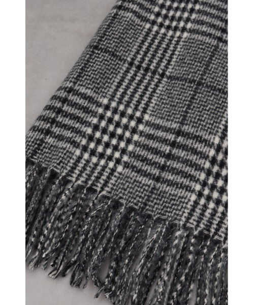 AZUL by moussy(アズールバイマウジー)の「ソフトタッチマフラー(マフラー・メンズ・ブラック/ブルー系その他3/ベージュ系その他/ブラック系その他/グレー・FREE)」の15枚目の写真