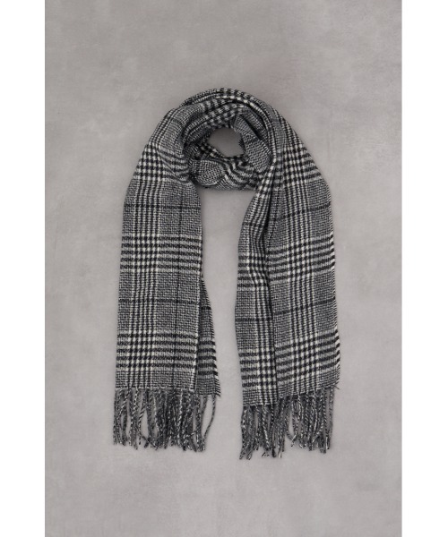 AZUL by moussy(アズールバイマウジー)の「ソフトタッチマフラー(マフラー・メンズ・ブラック/ブルー系その他3/ベージュ系その他/ブラック系その他/グレー・FREE)」の17枚目の写真