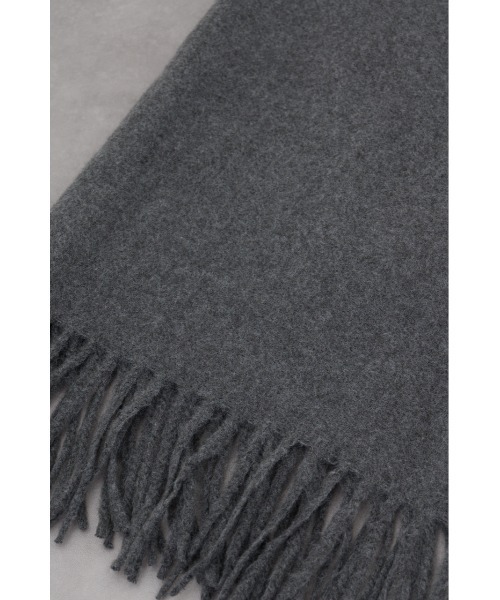 AZUL by moussy(アズールバイマウジー)の「ソフトタッチマフラー(マフラー・メンズ・ブラック/ブルー系その他3/ベージュ系その他/ブラック系その他/グレー・FREE)」の21枚目の写真