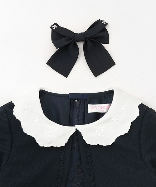 アンサンブル風 ドッキングワンピース(ワンピース)|mezzo piano(メゾピアノ) アンサンブル風 ドッキングワンピース(ワンピース)|mezzo piano(メゾピアノ)