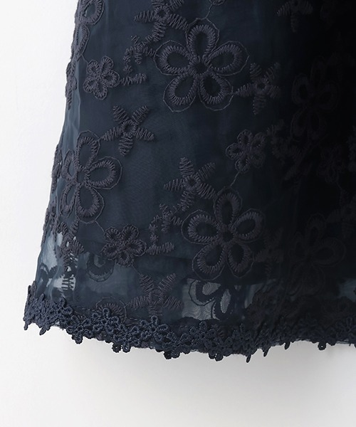 アンサンブル風 ドッキングワンピース(ワンピース)|mezzo piano(メゾピアノ) アンサンブル風 ドッキングワンピース(ワンピース)|mezzo piano(メゾピアノ)