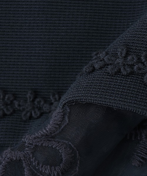 アンサンブル風 ドッキングワンピース(ワンピース)|mezzo piano(メゾピアノ) アンサンブル風 ドッキングワンピース(ワンピース)|mezzo piano(メゾピアノ)