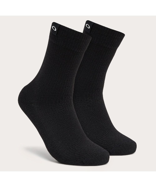 OAKLEY(オークリー)の「オークリー ENDURANCE WOOL SOCKS /SOCKS ソックス・靴下/BIKE スポーツ・ライフスタイル/OAKLEY(ソックス/靴下・メンズ・ブラック・S)」の1枚目の写真
