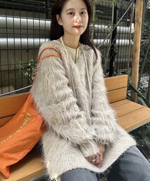 Kastane | シャギーVニットプルオーバー(ニット/セーター)