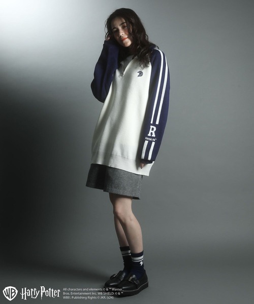 Green　Parks（グリーンパークス）の「ハリー・ポッター/ワンポイント刺繍ソックス（ソックス/靴下・レディース・ネイビー/レッド/イエロー/グリーン・FREE）」の6枚目の写真