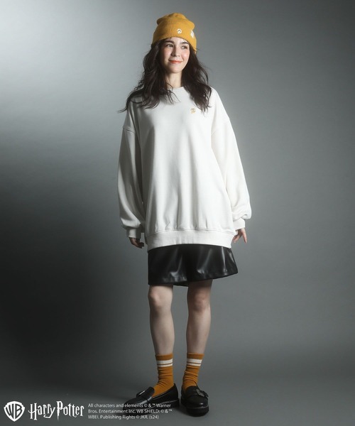 Green　Parks（グリーンパークス）の「ハリー・ポッター/ワンポイント刺繍ソックス（ソックス/靴下・レディース・ネイビー/レッド/イエロー/グリーン・FREE）」の8枚目の写真