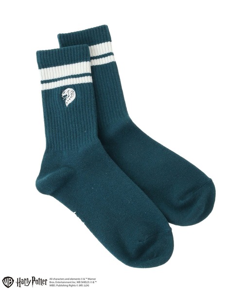 Green　Parks（グリーンパークス）の「ハリー・ポッター/ワンポイント刺繍ソックス（ソックス/靴下・レディース・ネイビー/レッド/イエロー/グリーン・FREE）」の19枚目の写真