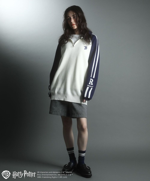 Green　Parks（グリーンパークス）の「ハリー・ポッター/ワンポイント刺繍ソックス（ソックス/靴下・レディース・ネイビー/レッド/イエロー/グリーン・FREE）」の7枚目の写真