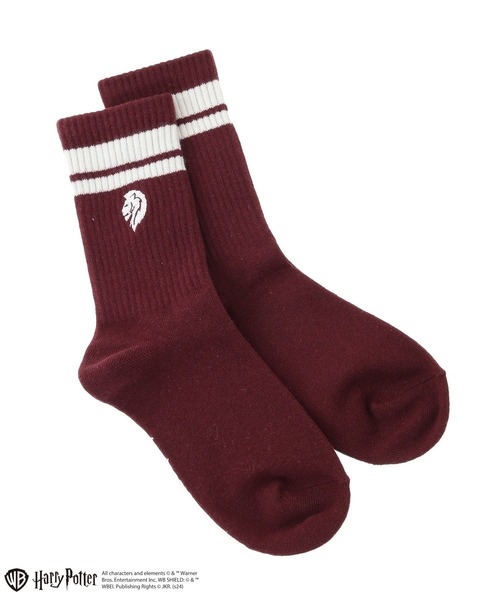 Green　Parks（グリーンパークス）の「ハリー・ポッター/ワンポイント刺繍ソックス（ソックス/靴下・レディース・ネイビー/レッド/イエロー/グリーン・FREE）」の20枚目の写真