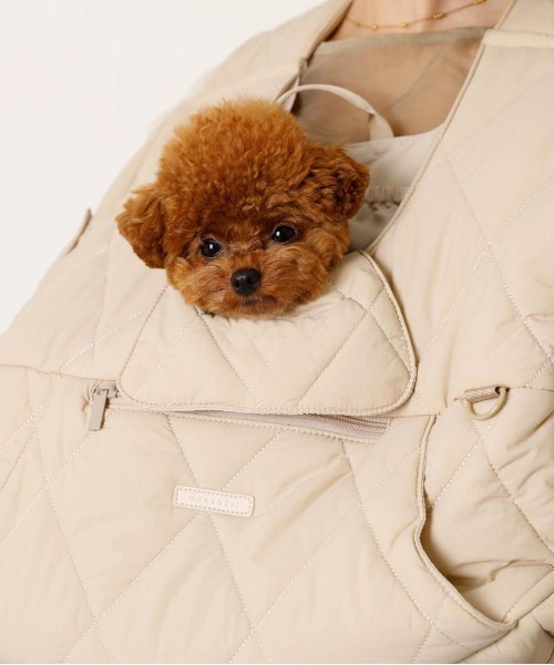 キルティングメッシュ付きフロントリュック【2サイズ展開・飛び出し