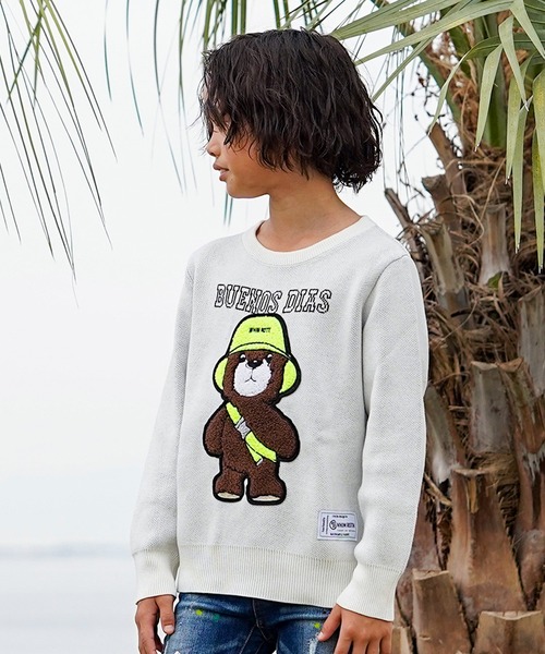 W/R B/HAT ベアニットキッズ（Tシャツ/カットソー