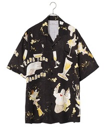 PORTER CLASSIC（ポータークラシック）の「PORTER CLASSIC / ポータークラシック : ALOHA SHIRT CUPIDON : PC-024-2689[COR]（シャツ/ブラウス・メンズ）」