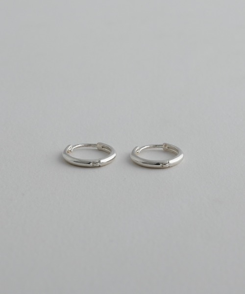 whoseA(フーシー)の「【silver925】NeatHoop10mmPierce/ニート フープピアス10mm(ピアス(両耳用)・メンズ・シルバー・FREE)」の15枚目の写真