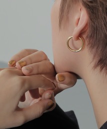 【ORLEAN】ワンタッチフープピアス 21mm 316L