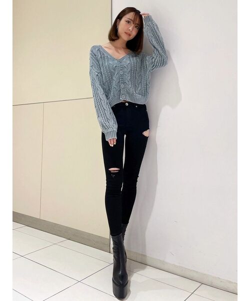 新品傷ありMANAデザインカットパンプス シルバー 36size 23㌢ 本革Vカットフラットシューズ （シルバー） -エンチャンテッド