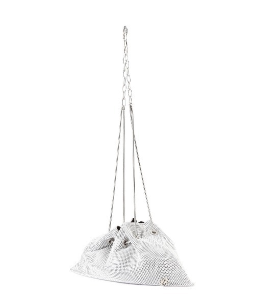 BIGOTRE（ビゴター）の「BIGOTRE/ビゴター/PURSE MINI BALL（トートバッグ・レディース・シルバー・F）」の3枚目の写真
