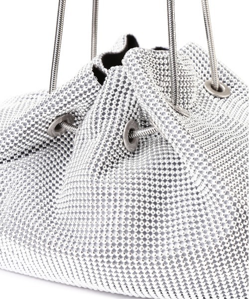 BIGOTRE（ビゴター）の「BIGOTRE/ビゴター/PURSE MINI BALL（トートバッグ・レディース・シルバー・F）」の8枚目の写真