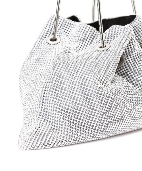 BIGOTRE（ビゴター）の「BIGOTRE/ビゴター/PURSE MINI BALL（トートバッグ・レディース・シルバー・F）」の9枚目の写真