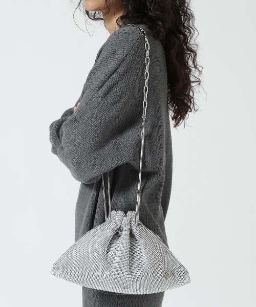 BIGOTRE（ビゴター）の「BIGOTRE/ビゴター/PURSE MINI BALL（トートバッグ・レディース・シルバー・F）」の12枚目の写真