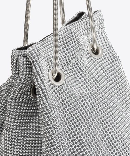 BIGOTRE（ビゴター）の「BIGOTRE/ビゴター/PURSE MINI BALL（トートバッグ・レディース・シルバー・F）」の17枚目の写真