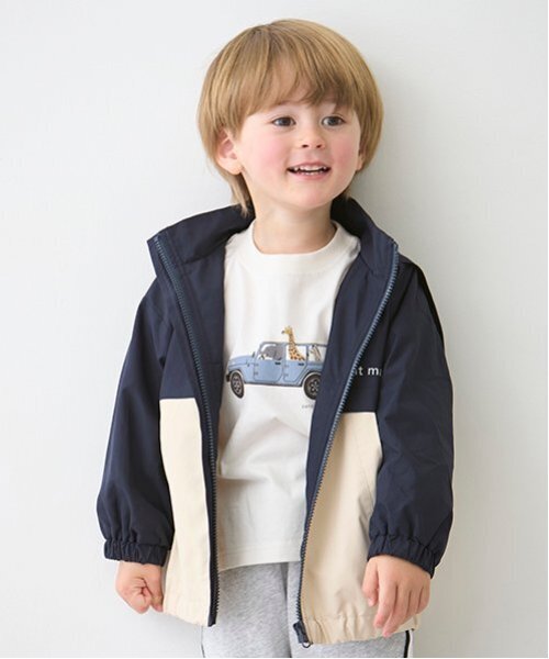 petit main（プティマイン）の「【プティプラ】BOYS長袖Tシャツ（Tシャツ/カットソー・キッズ・ライトグレー/ライトベージュ/カラフル/マルチ/クリーム/グリーン/オフホワイト/レッド/ネイビー/ライトブルー・80ｃｍ/90cm/110cm/100cm/120cm/130cm）」の12枚目の写真