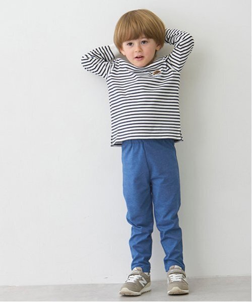 petit main（プティマイン）の「【プティプラ】BOYS長袖Tシャツ（Tシャツ/カットソー・キッズ・ライトグレー/ライトベージュ/カラフル/マルチ/クリーム/グリーン/オフホワイト/レッド/ネイビー/ライトブルー・80ｃｍ/90cm/110cm/100cm/120cm/130cm）」の21枚目の写真