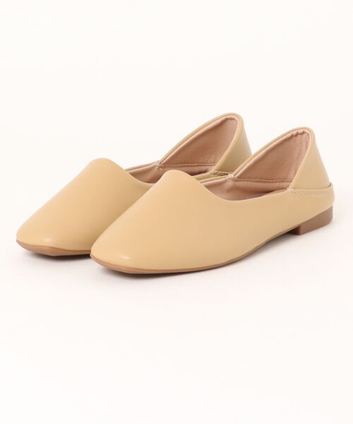 shoes365(シューズスリーシックスファイヴ)の「【SHOES 365】レディースフラットシューズ(その他シューズ・レディース・ベージュ/キャメル/オフホワイト/ブラック・22.5cm/23.0cm/23.5cm/24.0cm/24.5cm/25.0cm)」の3枚目の写真