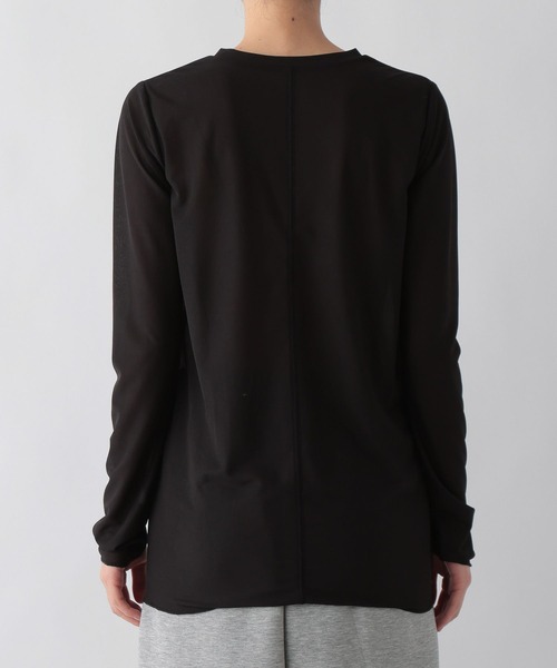 LOWRYS FARM（ローリーズファーム）の「ムジガラシアータイトＬＳ 291966（Tシャツ/カットソー・レディース・ホワイト/その他/ブラック・FREE）」の9枚目の写真