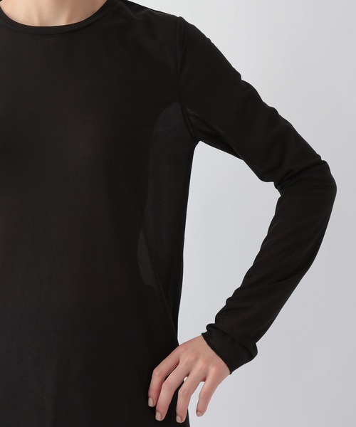 LOWRYS FARM（ローリーズファーム）の「ムジガラシアータイトＬＳ 291966（Tシャツ/カットソー・レディース・ホワイト/その他/ブラック・FREE）」の12枚目の写真