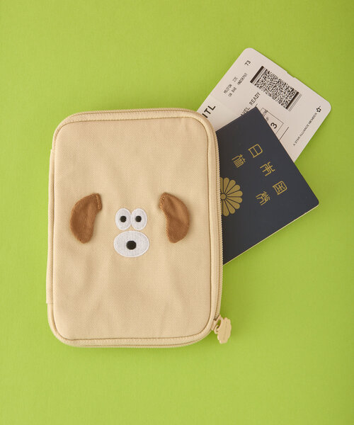 BIRTHDAY BAR（バースデイバー）の「ROMANE BRUNCH BROTHER パスポートポーチ（トラベルグッズ・レディース・グレー/ベージュ・0）」の2枚目の写真