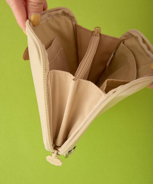 BIRTHDAY BAR（バースデイバー）の「ROMANE BRUNCH BROTHER パスポートポーチ（トラベルグッズ・レディース・グレー/ベージュ・0）」の8枚目の写真