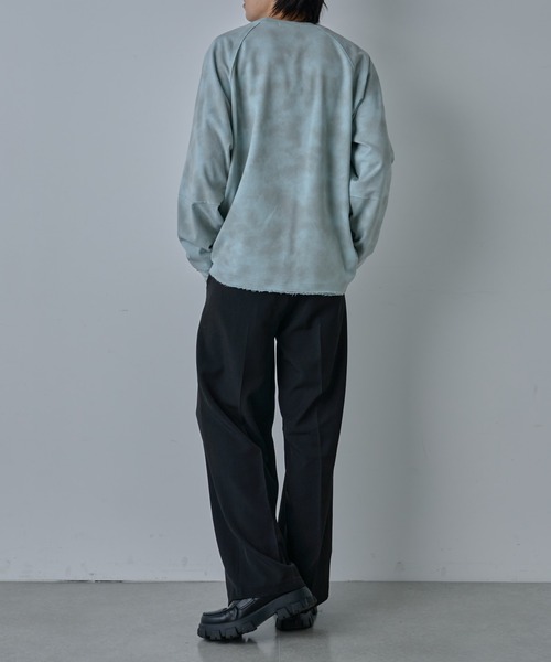 COLONY 2139（コロニートゥーワンスリーナイン）の「フェードダイカットオフ長袖T（Tシャツ/カットソー・メンズ・ホワイト/サックスブルー/グレー・MEDIUM/LARGE）」の7枚目の写真