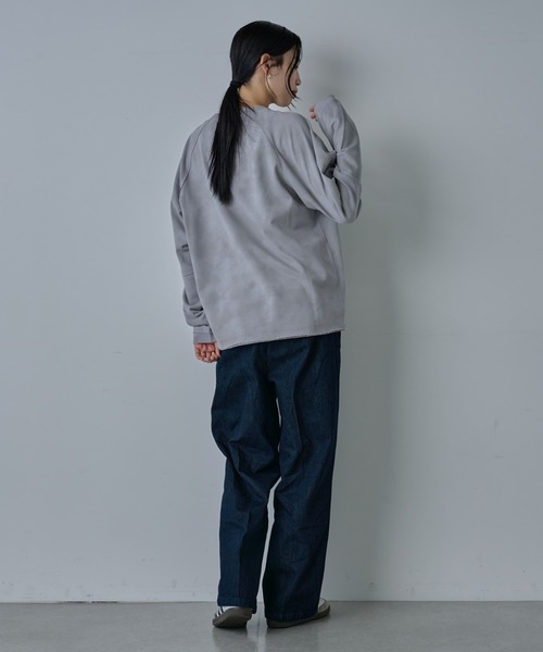 COLONY 2139（コロニートゥーワンスリーナイン）の「フェードダイカットオフ長袖T（Tシャツ/カットソー・メンズ・ホワイト/サックスブルー/グレー・MEDIUM/LARGE）」の11枚目の写真