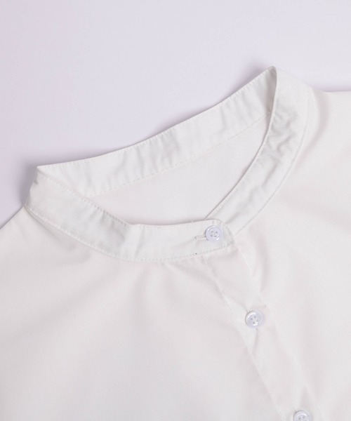 SUGAR BISKET（シュガービスケット）の「フリルヘムブラウス（シャツ/ブラウス・レディース・ブラック/ホワイト・フリー）」の19枚目の写真