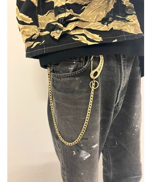 Dickies（ディッキーズ）の「●Dickies（ディッキーズ）●カラビナフック/ウォレットチェーン（ウォレットチェーン・メンズ・ブラック/シルバー/ゴールド・FREE）」の4枚目の写真