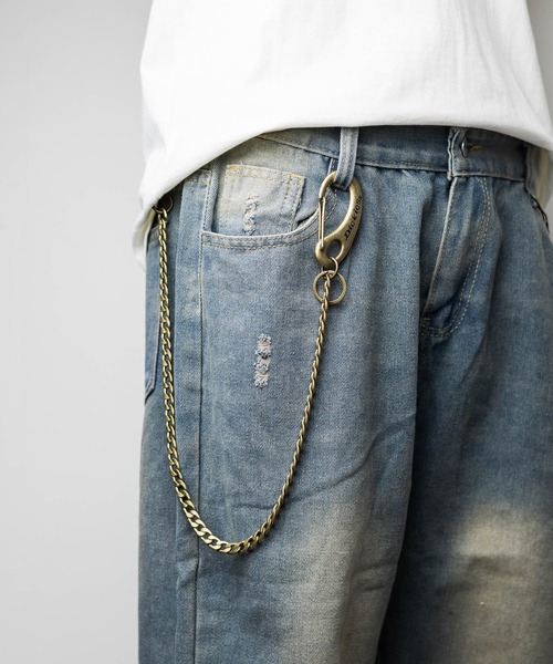 Dickies（ディッキーズ）の「●Dickies（ディッキーズ）●カラビナフック/ウォレットチェーン（ウォレットチェーン・メンズ・ブラック/シルバー/ゴールド・FREE）」の11枚目の写真