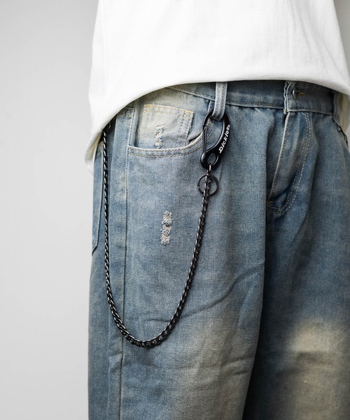 Dickies（ディッキーズ）の「●Dickies（ディッキーズ）●カラビナフック/ウォレットチェーン（ウォレットチェーン・メンズ・ブラック/シルバー/ゴールド・FREE）」の7枚目の写真