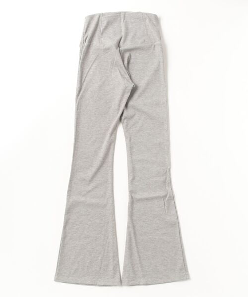 GYDA（ジェイダ）の「GYDA/ジェイダ ラメリブフレアレギンス/水陸両用/フィットネス 404530（レギンス/スパッツ・レディース・グレー/ピンク/ブルー/ブラック・M/L）」の5枚目の写真