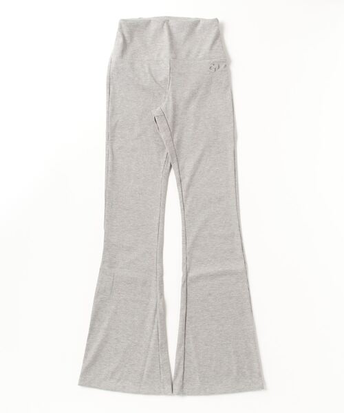 GYDA（ジェイダ）の「GYDA/ジェイダ ラメリブフレアレギンス/水陸両用/フィットネス 404530（レギンス/スパッツ・レディース・グレー/ピンク/ブルー/ブラック・M/L）」の17枚目の写真