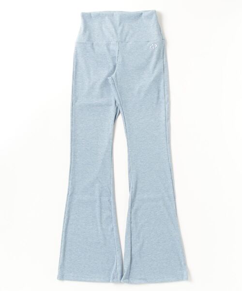 GYDA（ジェイダ）の「GYDA/ジェイダ ラメリブフレアレギンス/水陸両用/フィットネス 404530（レギンス/スパッツ・レディース・グレー/ピンク/ブルー/ブラック・M/L）」の14枚目の写真