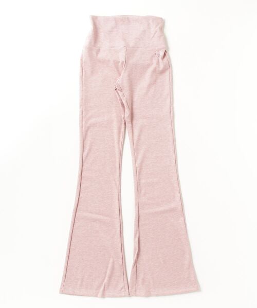 GYDA（ジェイダ）の「GYDA/ジェイダ ラメリブフレアレギンス/水陸両用/フィットネス 404530（レギンス/スパッツ・レディース・グレー/ピンク/ブルー/ブラック・M/L）」の15枚目の写真