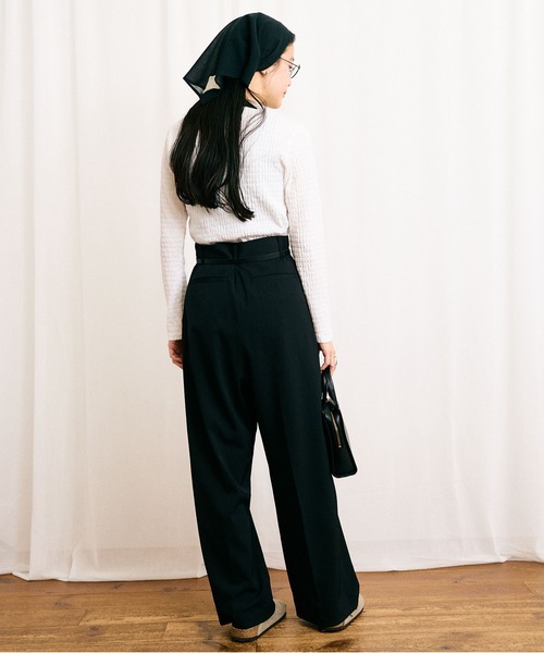 fig London(フィグロンドン)の「DAILY simple cardigan(Tシャツ/カットソー・レディース・ホワイト/グレー・FREE)」の21枚目の写真