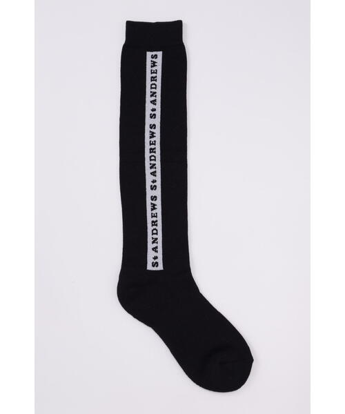 セール】【St ANDREWS】ラインロゴハイソックス (WOMENS