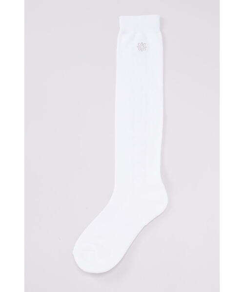 セール】【St ANDREWS】ラインロゴハイソックス (WOMENS