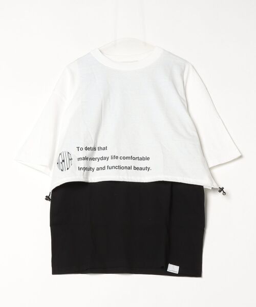 ROSE BUD(ローズバッド)の「Boutique Ordinary S/S TEE(Tシャツ/カットソー・レディース・ホワイト・ONE SIZE)」の4枚目の写真