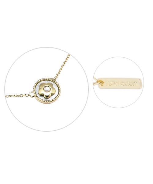 【MARY QUANT】 サークルシェル ネックレス ギフトにも◎ セール】サークルシェル ネックレス（ネックレス）｜MARY QUANT