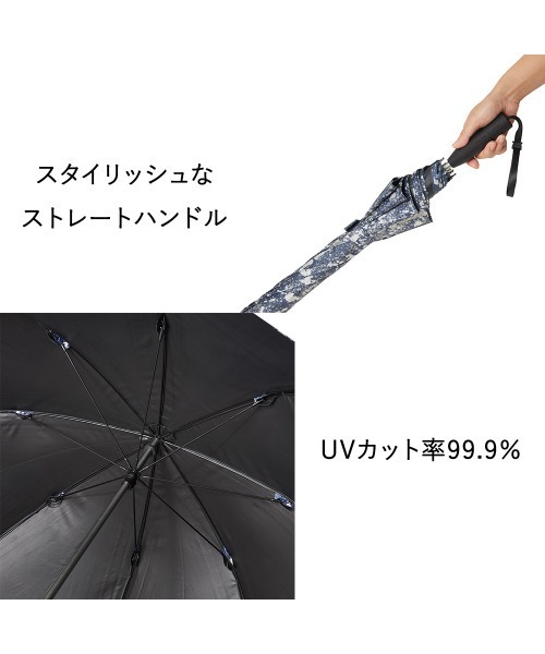 ZENTENKOU 反射 60cm ドリッピング 全天候 長傘（長傘