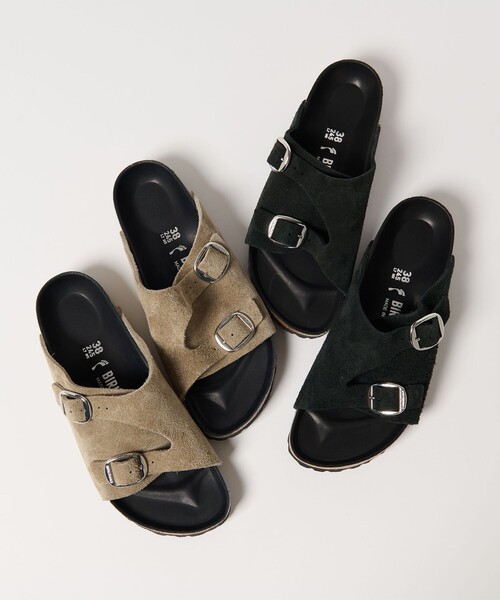 別注】＜BIRKENSTOCK＞ZURICH ブラック/サンダル