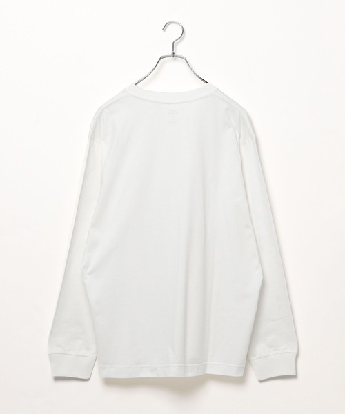 GLOBAL WORK(グローバルワーク)の「ヘビロッTEE/長袖/147194(Tシャツ/カットソー・メンズ・ホワイト・X-LARGE/MEDIUM/SMALL/LARGE)」の6枚目の写真